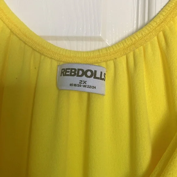 TIERED MAXI A LINE DRESS - Picture 5 of 7